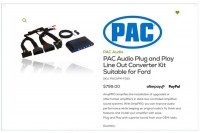 4-2 PAC AP4-FD21 ������������� ������� ������ ��������� ��� Ford � ������������� Bang & Olufsen Made in USA � �������!